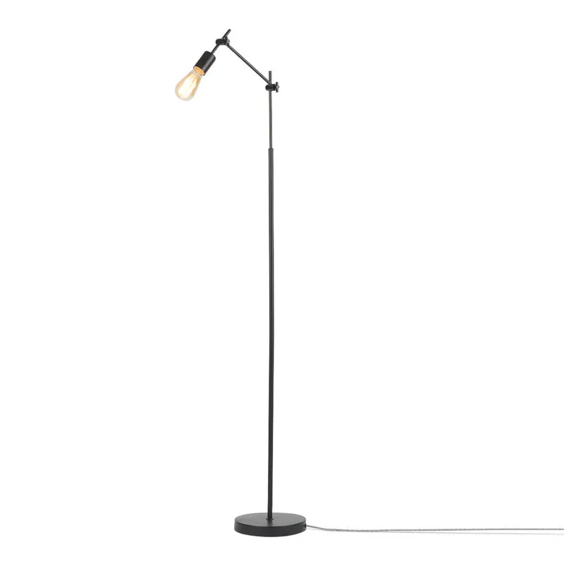 Günstig Retro-Metall-Stehlampe in Schwarz Sheffield It’s About RoMi