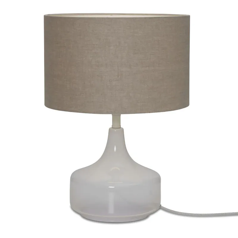Graue Metall-Leinen-Tischlampe skandinavisch It’s About RoMi Reykjavik Beliebt