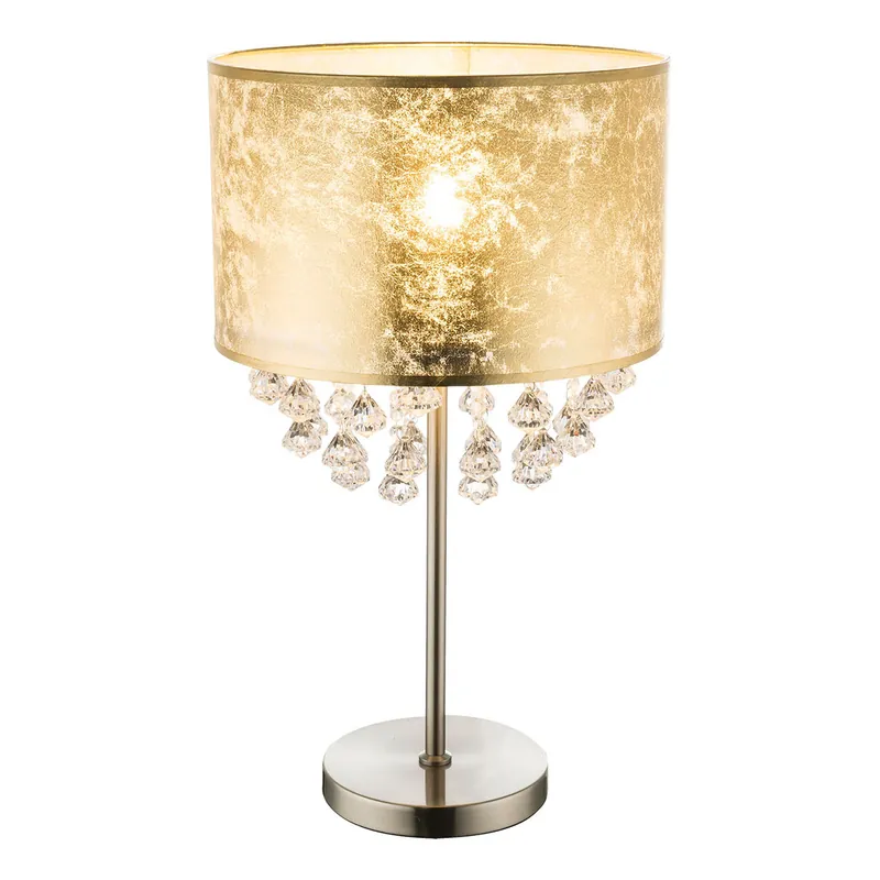 Klassische Metalltischlampe Nickel Globo Amy Angebot