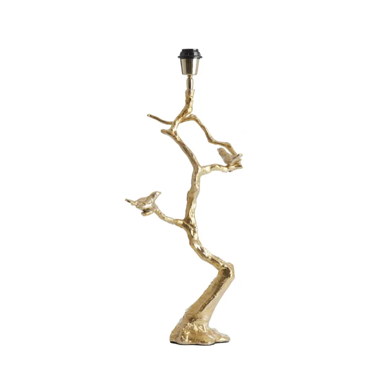 Versand Am Gleichen Tag Goldene Tischlampe Vogel Design Light & Living Bird