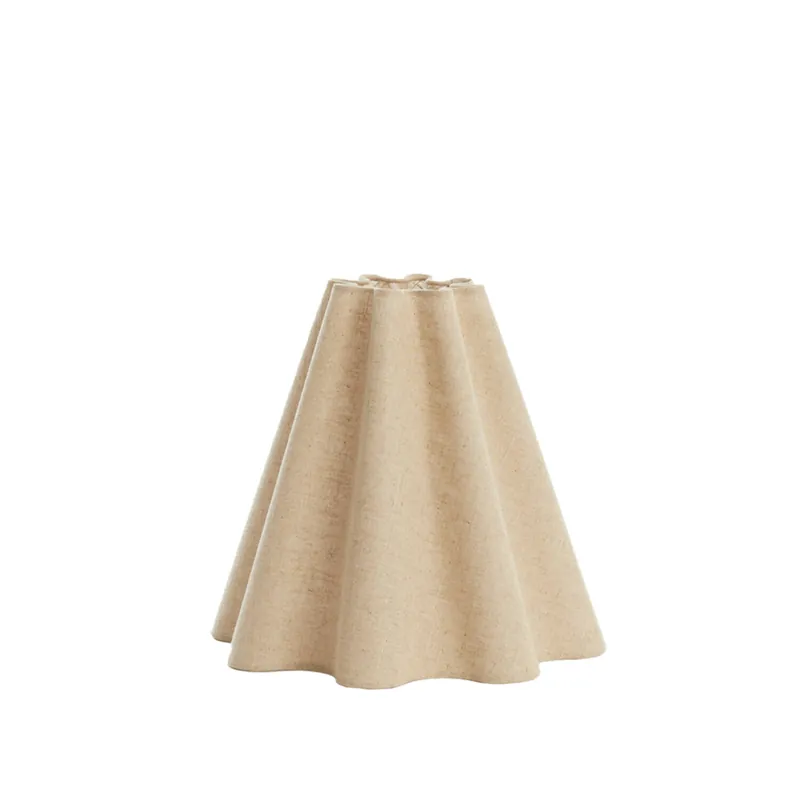Billig Beige farbener Stofflampenschirm Light & Living Bezaha