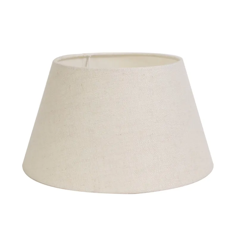 Expressversand Cremefarbene Stofflampenschirm Light & Living Livigno