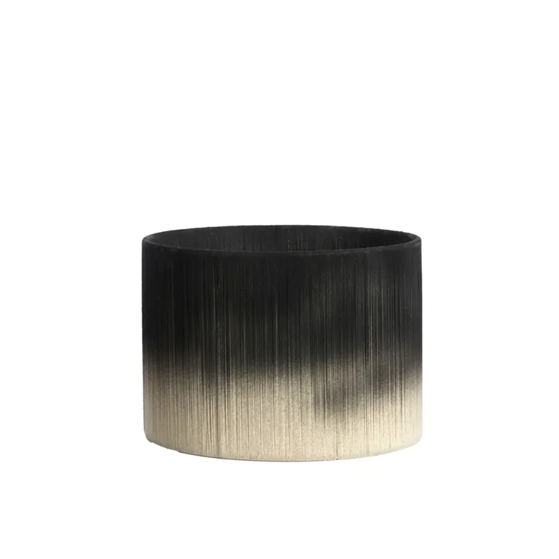 Sofort Bestellen Lampenschirm schwarz-weiß Ombre Light & Living Tossa