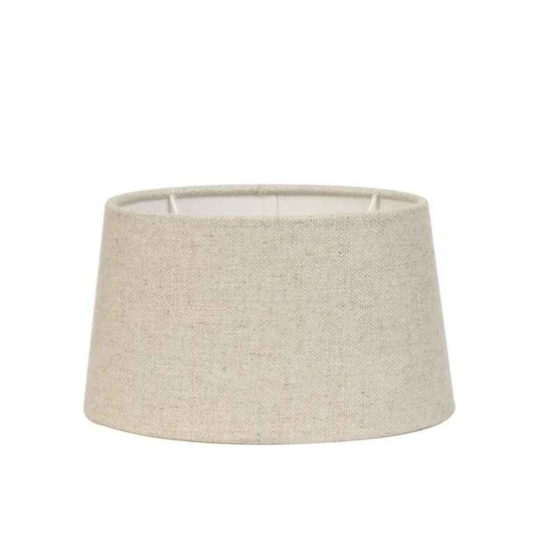 Beliebt Zylindrische beige Lampenschirm aus Stoff Light & Living Livigno