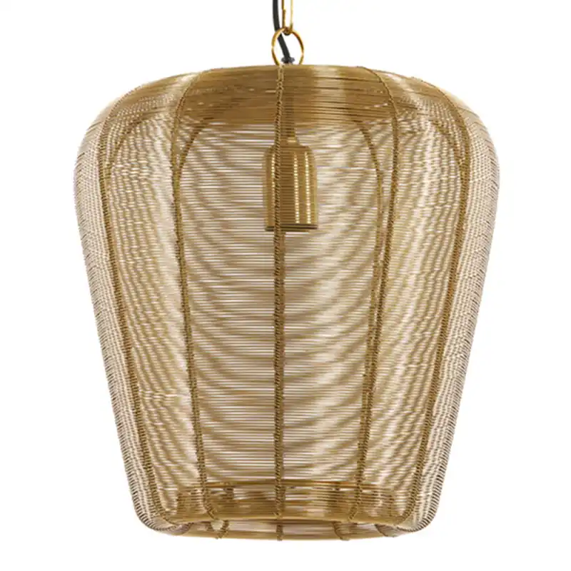 Rabatt Retro goldene Hängelampe an Kette Light & Living Adeta