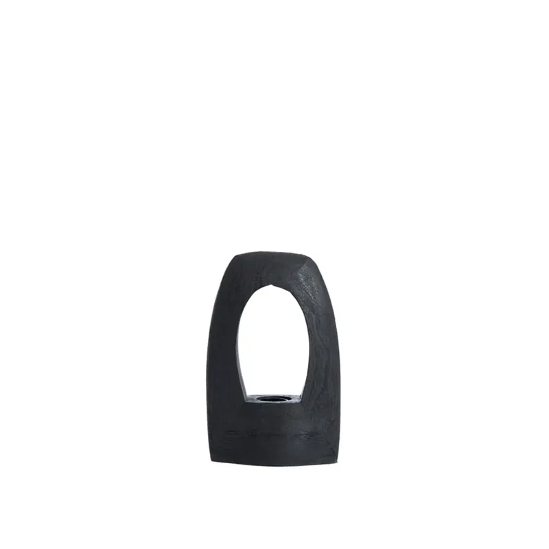 Geprüft Schwarzer Holzlampenfuß Light & Living Carini