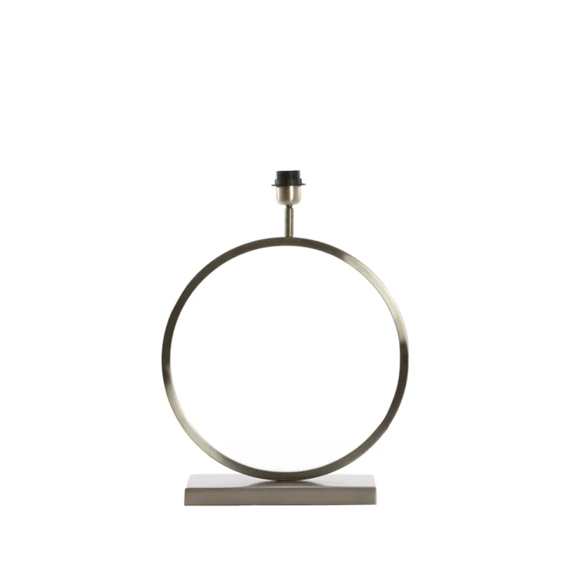 Moderne runde Metalllampenbasis Light & Living Liva Sonderaktion