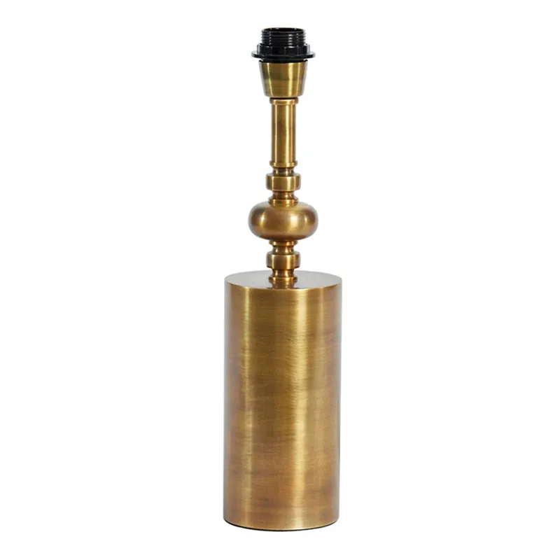 Letzte Chance Klassische goldene ovale Tischlampe Light & Living Helabima