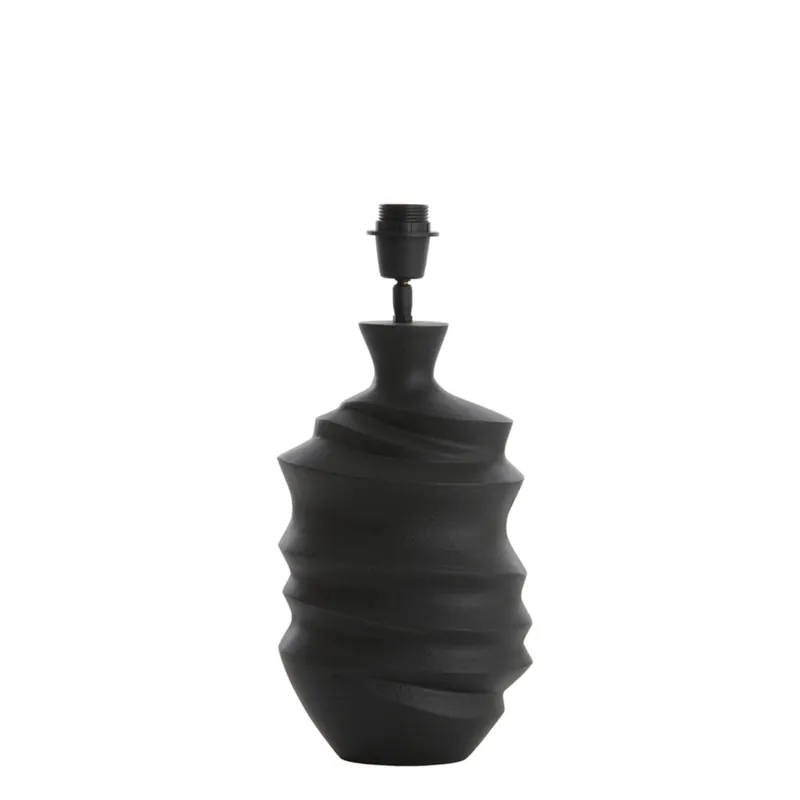 Basis der schwarzen Tischlampe Light & Living Sharon Neuheit