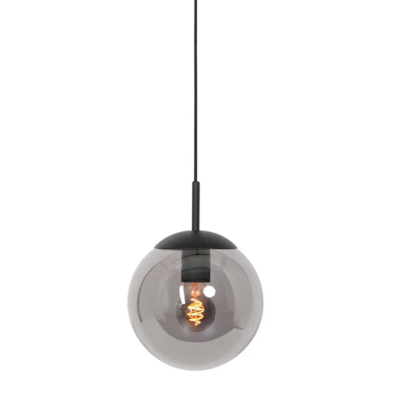 Hängelampe mit hochwertigem Rauchglas Steinhauer Bollique Top-Seller