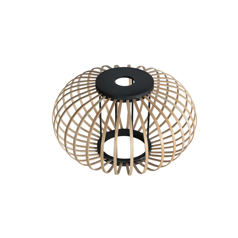 Sichere Zahlung Lampenschirm Bambus offene Struktur Anne Lighting