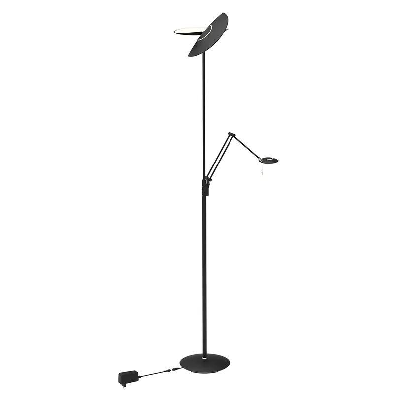 Neu Im Sortiment Stehlampe mit Uplight und Lesearm Steinhauer Zenith