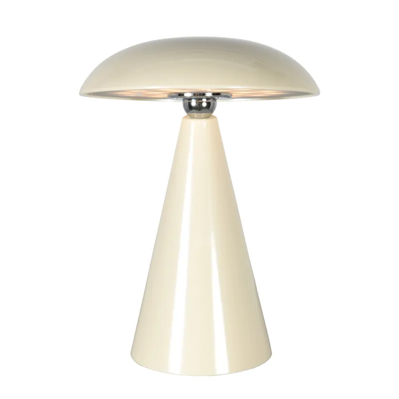 Tafellamp Crème Oplaadbaar Touchdimmer Anne Lighting Schneller Versand