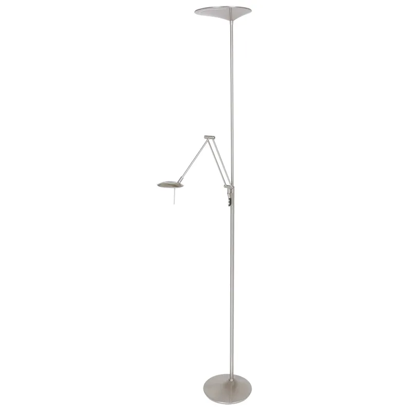 Rabatt Deckenfluter mit Lesearm Steinhauer Zodiac LED