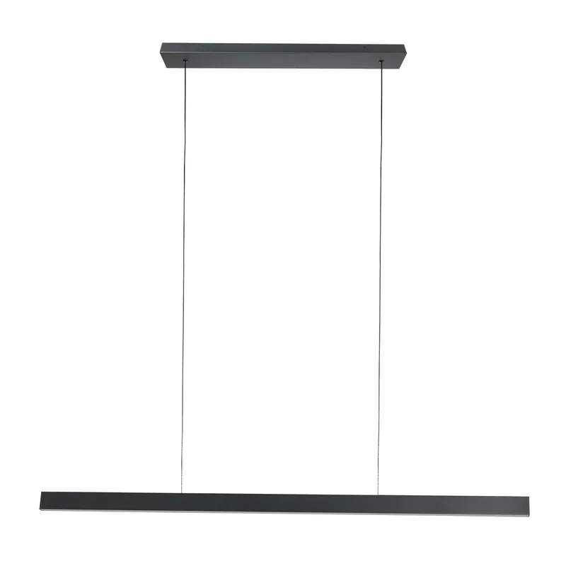 Ausverkauf Schwarze Design-Hängeleuchte mit Up- & Downlight Mexlite BirghtLine