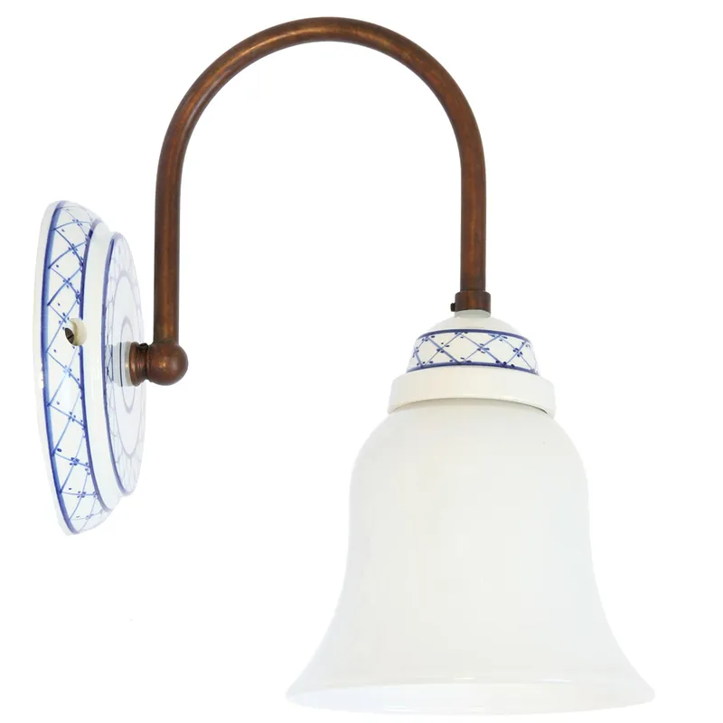 Knallerangebot TORCIO Ländliche Keramik-Wandleuchte