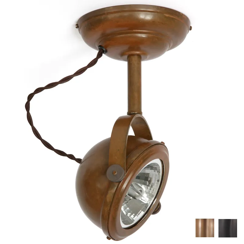 LUPIN Handgefertigter Wand- oder Deckenstrahler aus Kupfer Beliebt