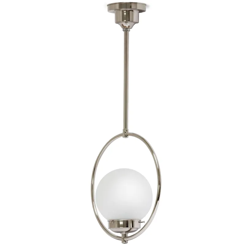 Art Déco-Stab-Pendelleuchte mit Ring NEW YORK Sonderangebot