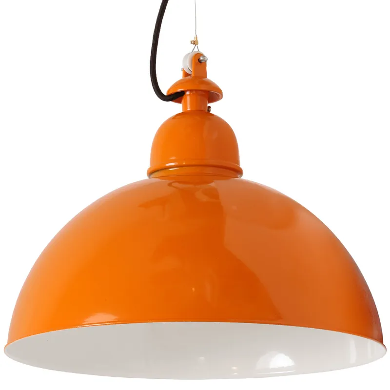 Top-Seller Orange Hängelampe im Industrie-Stil KEHL