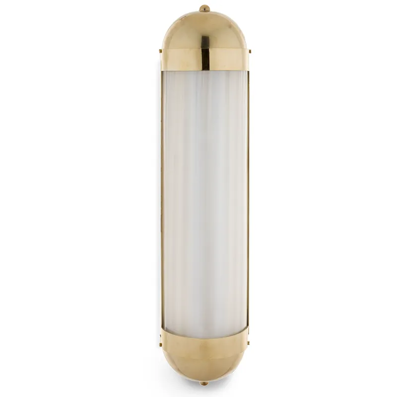 Letzte Chance Flache Art Déco-Kabinen-Wandleuchte A203