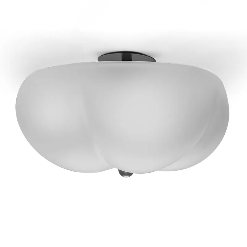 Neuheit Große Glas-Deckenleuchte im Kirschblüten-Design HANA, Ø 49 cm