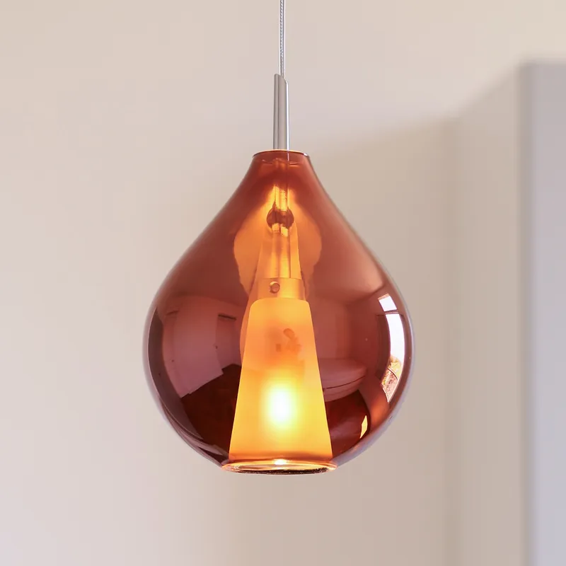 Bestpreis Pendellampe CIRCÉ mit verspiegeltem Glas, drei Farben und Größen