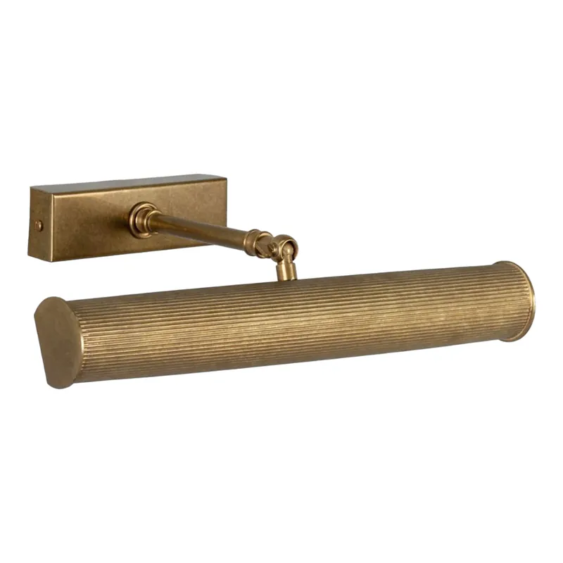 Aktuell Kleine Bilderleuchte 36 cm mit geriffeltem Schirm