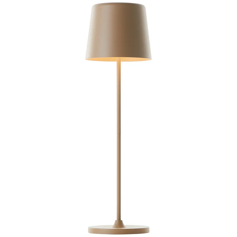 Kaami LED Akku-Außentischleuchte 37cm cappuccino matt Sonderangebot