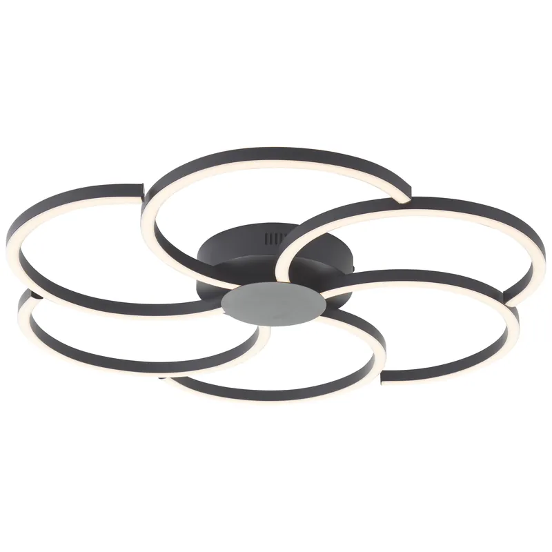 Fico LED Deckenleuchte 65cm schwarz Must-Have
