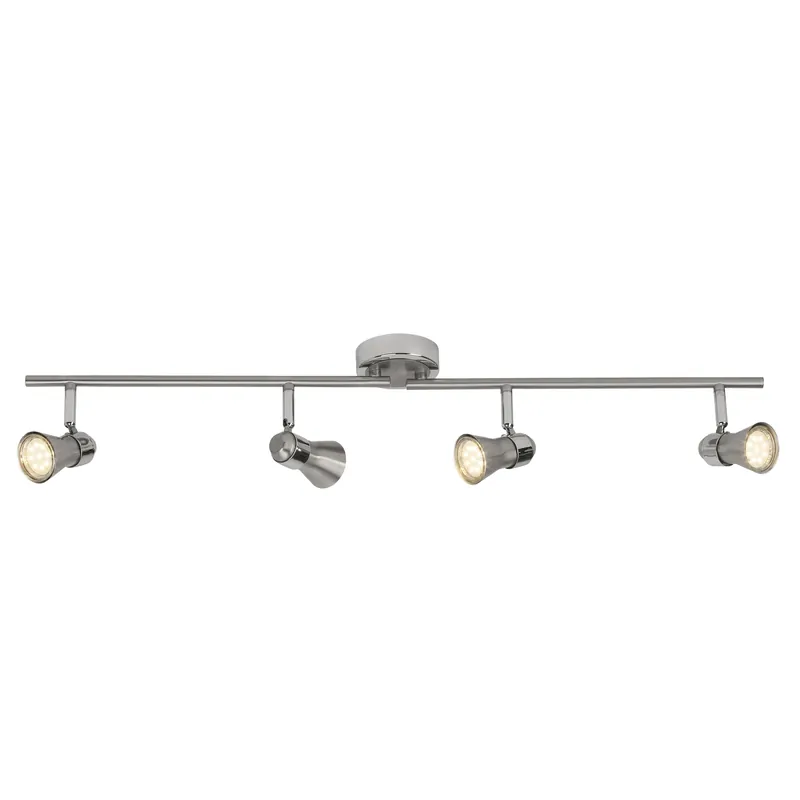 Sanny LED Spotrohr 4flg eisen/chrom Schnäppchen