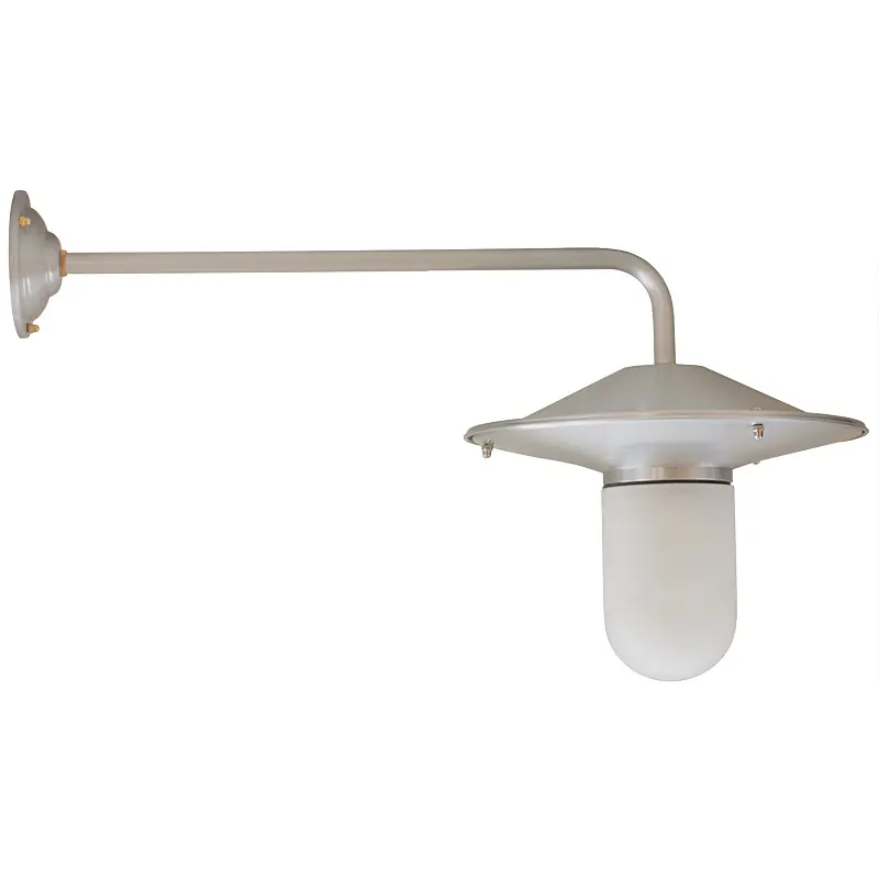 Wandleuchte mit Doppelreflektor, Zylinderglas und Einrohr-Wandarm Flensburg RO 130 Mega-Angebot