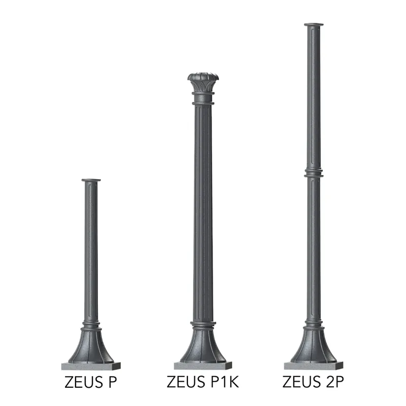 Kleine Säule ZEUS P mit viereckigem Sockel 75 / 117 / 143 cm Jetzt Bestellen