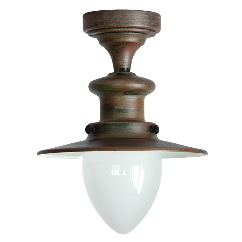 Sale Deckenlampe für den Außenbereich im klassischen Fabrikstil