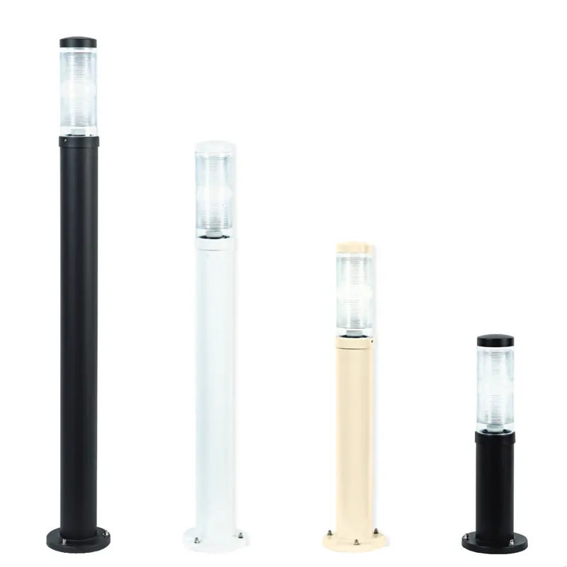 Knallerangebot Moderne Garten-Pollerlampe mit Prisma-Glas