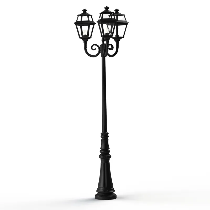 Preis Gesenkt Dreiflammige Standleuchte Place des Vosges 2, 262 cm