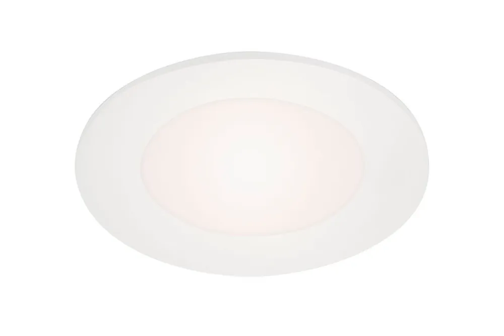 LED Einbauleuchte, Ø 8,6 cm, 3 W, Weiß Markenware