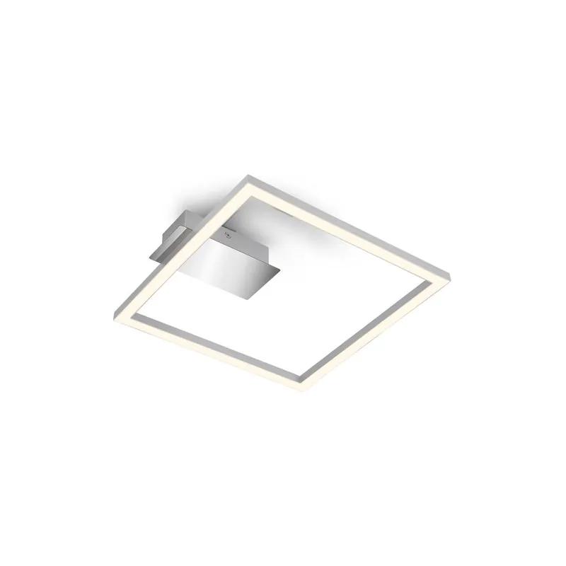 LED Deckenleuchte, 26,5 cm, 14W, 400lm, chrom-matt Zertifiziert