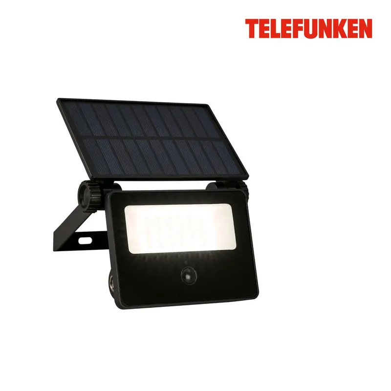 Telefunken LED Strahler Solar, Bewegungsmelder, Dämmerungssensor Preisreduziert