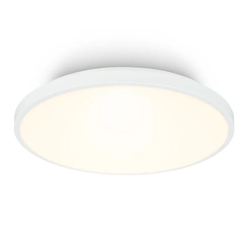 Competo Deckenleuchte Ø33 cm - 22W, 2400lm, LED, Warmweiß, Weiß Geprüft