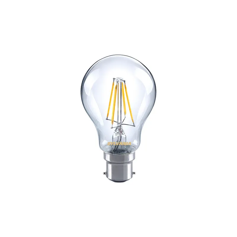 Garantierte Lieferung Sylvania Retro ToLEDo B22 Kugel Klar 2.5W 250lm - 827 Extra Warmweiß | Ersatz für 25W