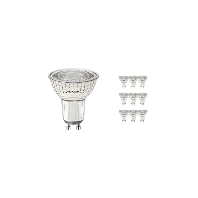 Sonderangebot Mehrfachpackung 10x Noxion PerfectColor Led-Spot GU10 PAR16 5.5W 450lm 36D - 922-927 Dim To Warm | Höchste Farbwiedergabe - Dimmbar - Ersatz Für 50W