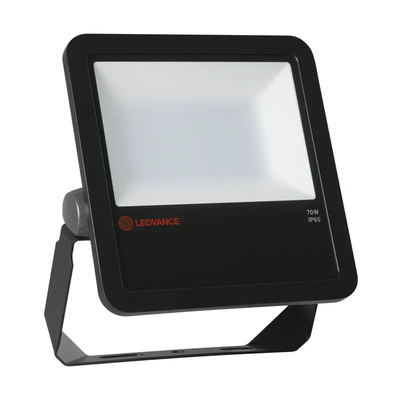 Ledvance LED-Scheinwerfer Schwarz 70W 7300lm 100D - 830 Warmweiß | IP65 - Symmetrisch Schneller Versand