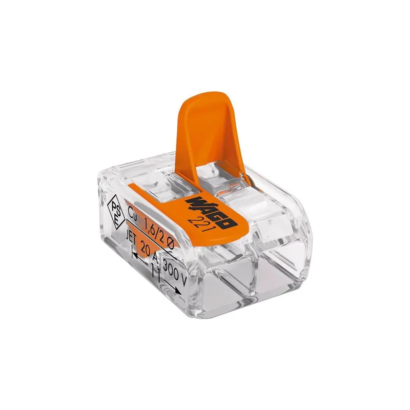 Wochenendangebot Wago 221-412 Klemmleiste Verbinder| 2 Draht Verbindung
