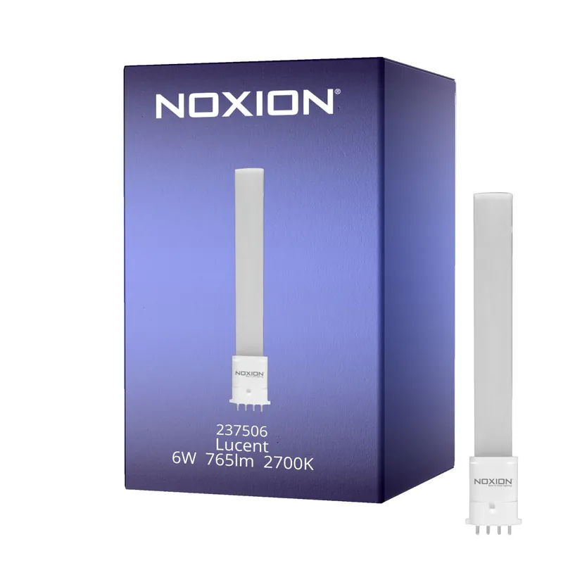 Neu Noxion Lucent LED PL-S EM 6W 827 | Extra Warmweiß - 4-Pins - Ersatz für 11W