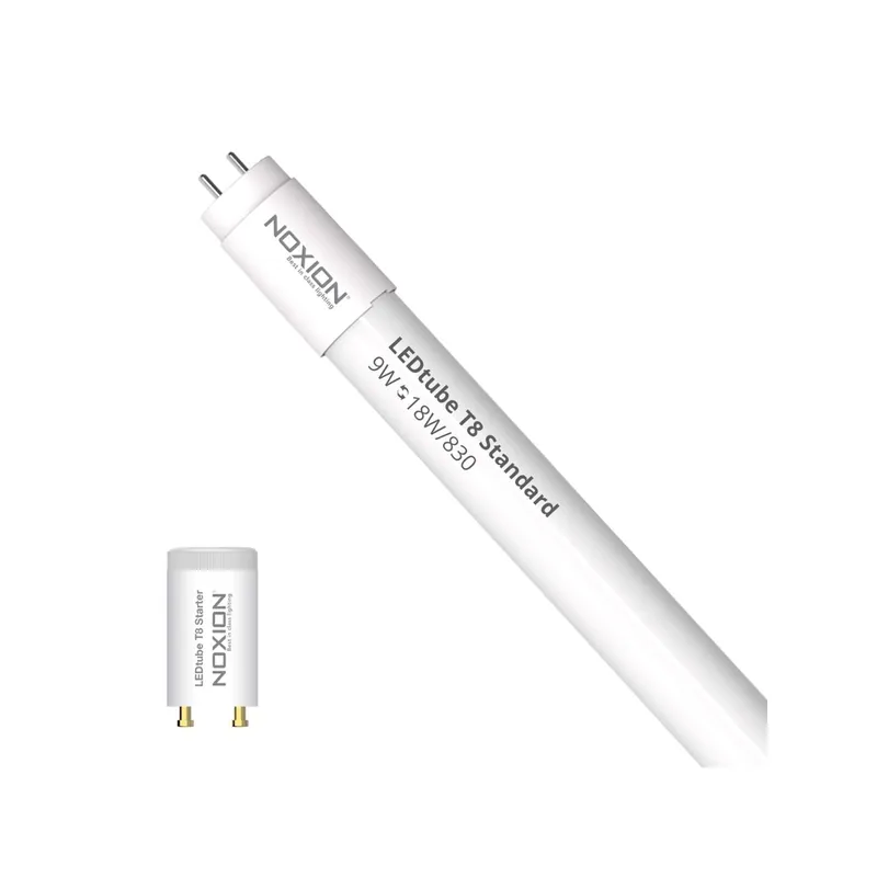 Neu Noxion LED Röhre T8 Avant (EM/Mains) Standard Output 9W 820lm - 830 Warmweiß | 60cm - Ersatz für 18W