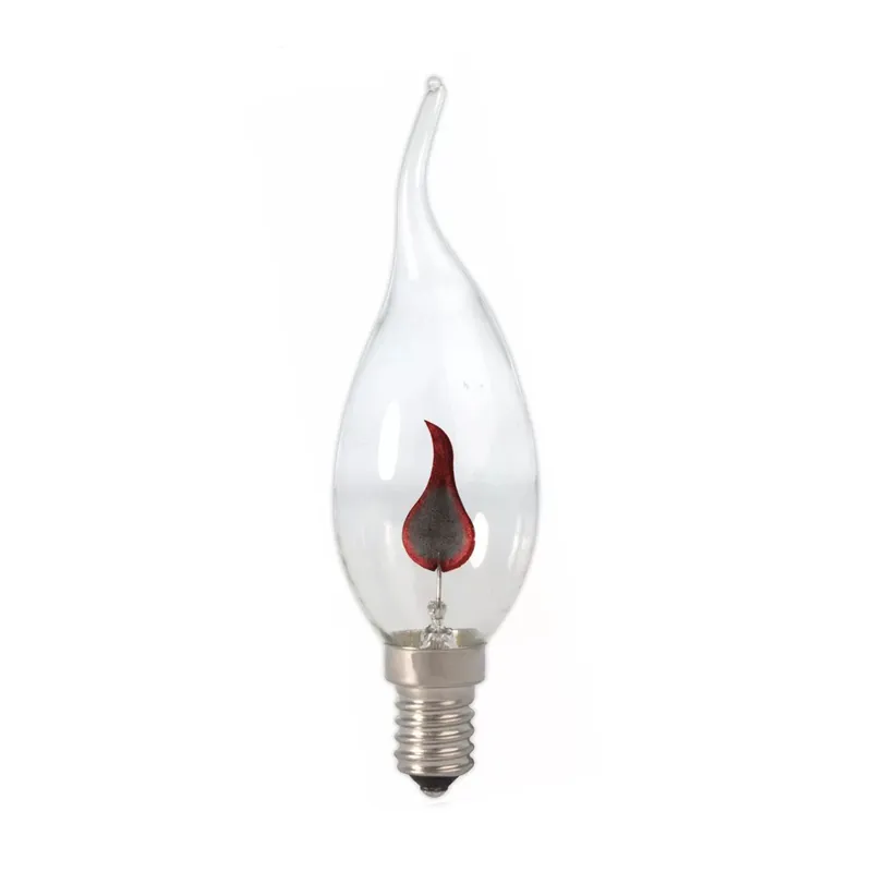Zertifiziert Standard Glühlampe Flamme E14 3W 230V