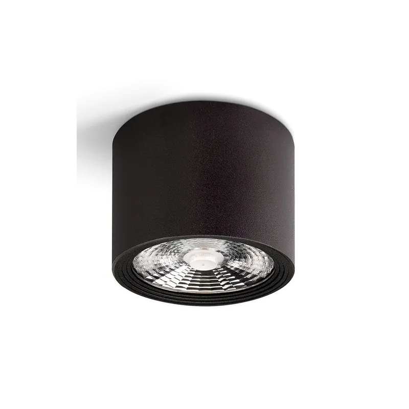 LED-Spot Pukhet Oberflächenhalterung Schwarz 9W 800lm 30D - 830 Warmweiß | 83mm Knallerangebot