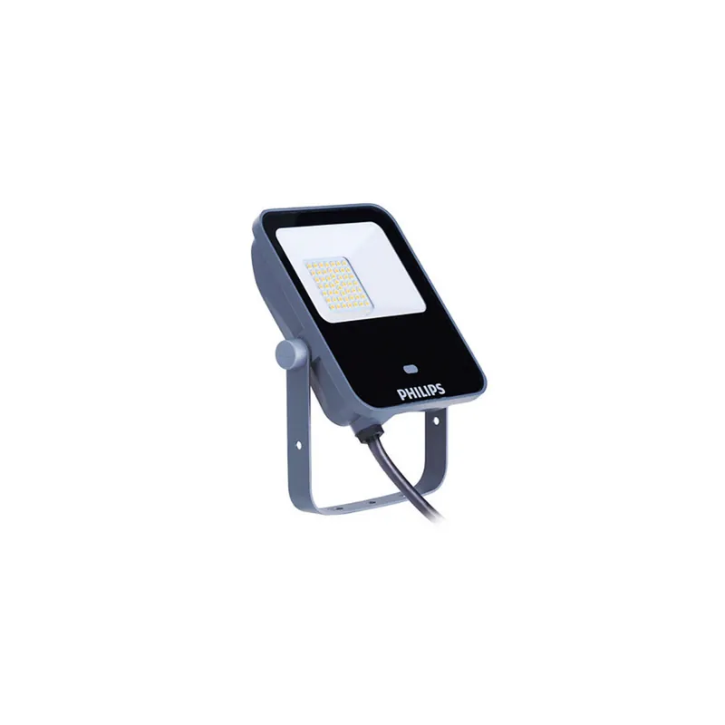 Philips LED-Scheinwerfer Ledinaire BVP154 Grau 50W 5250lm 100D - 840 Kaltweiß | IP65 - Bewegungs- und Lichtsensor - Remote Contol - Symmetrisch Neuheit