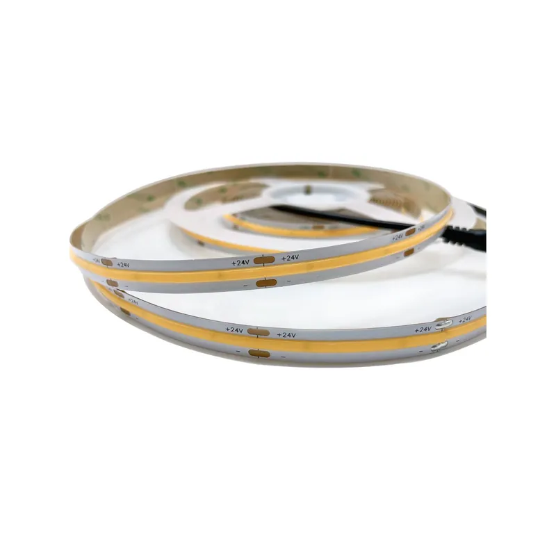 Sichere Zahlung Noxion LED-Streifen COB 480LEDs/M 75W 1428lm 24v - 927 Extra Warmweiß | 5M/10mm - Höchste Farbwiedergabe - Innen - Inkl. Meanwell Treiber MW-LRS-100W