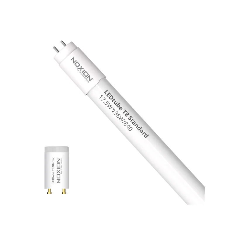 Noxion LED Röhre T8 Avant (EM/Mains) Standard Output 17.5W 1800lm - 840 Kaltweiß | 120cm - Ersatz für 36W Direkt Vom Hersteller